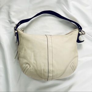 Coach Vintage Hobo White Shoulder Bag